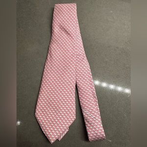 Boys Vinyard Vines Pink Whale Tie